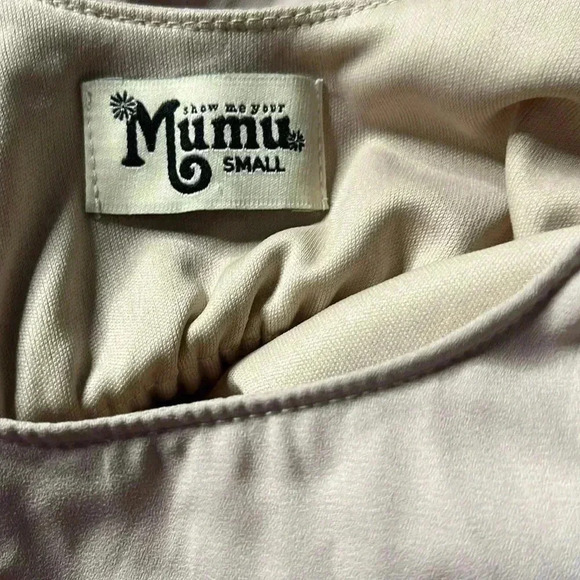 Show Me Your MuMu Caitlin Ruffle Maxi Wedding Bridesmaid Gown Dress Size… - Picture 4 of 4